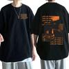2024 rapparen Kanye West T-shirt med grafiskt tryck THE LIFE OF PABLO T-shirt Sommar unisex kvinnor Hip Hop Mode Kortärmade T-shirts