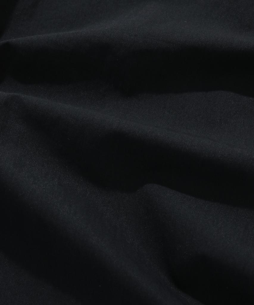 Covernat Woman Collared Zipper Dress Black
