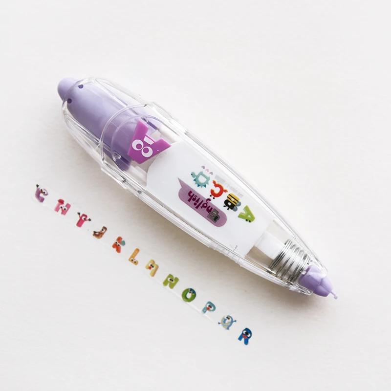 Non-Toxic Calendar Marker School Stationery Toys Press Correction Tape Multiple Styles Available Kawaii Scrapbooking Decoration Stickers