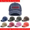Bonés de beisebol personalizados Masculino Feminino Vintage Boné de Pai Bordado ou Estampa Logotipo de Equipe DIY Boné Snapback Boné Hip Hop Ajustável Boné Trucker