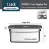HANDUNYOU 316 Stainless Steel Food Storage Container with Lid