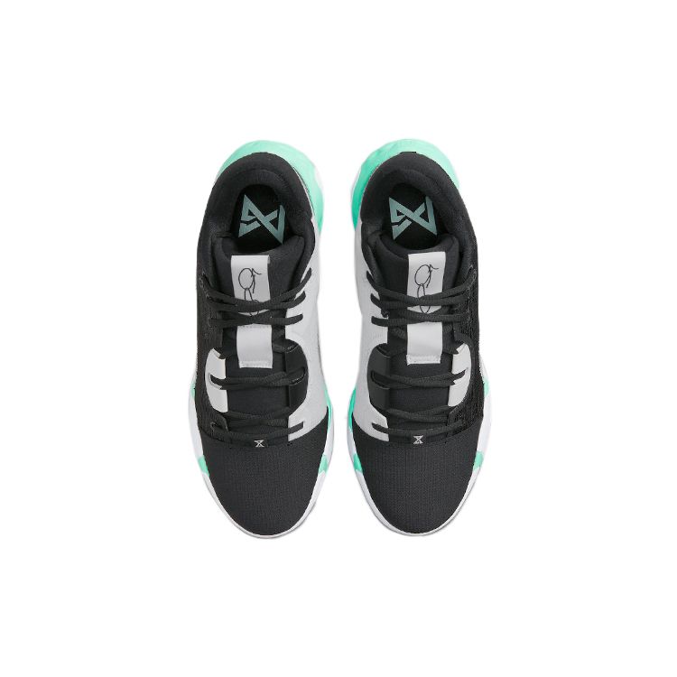 Nike PG 6 EP Black Mint Green Unisex Sneakers White DH8447-001