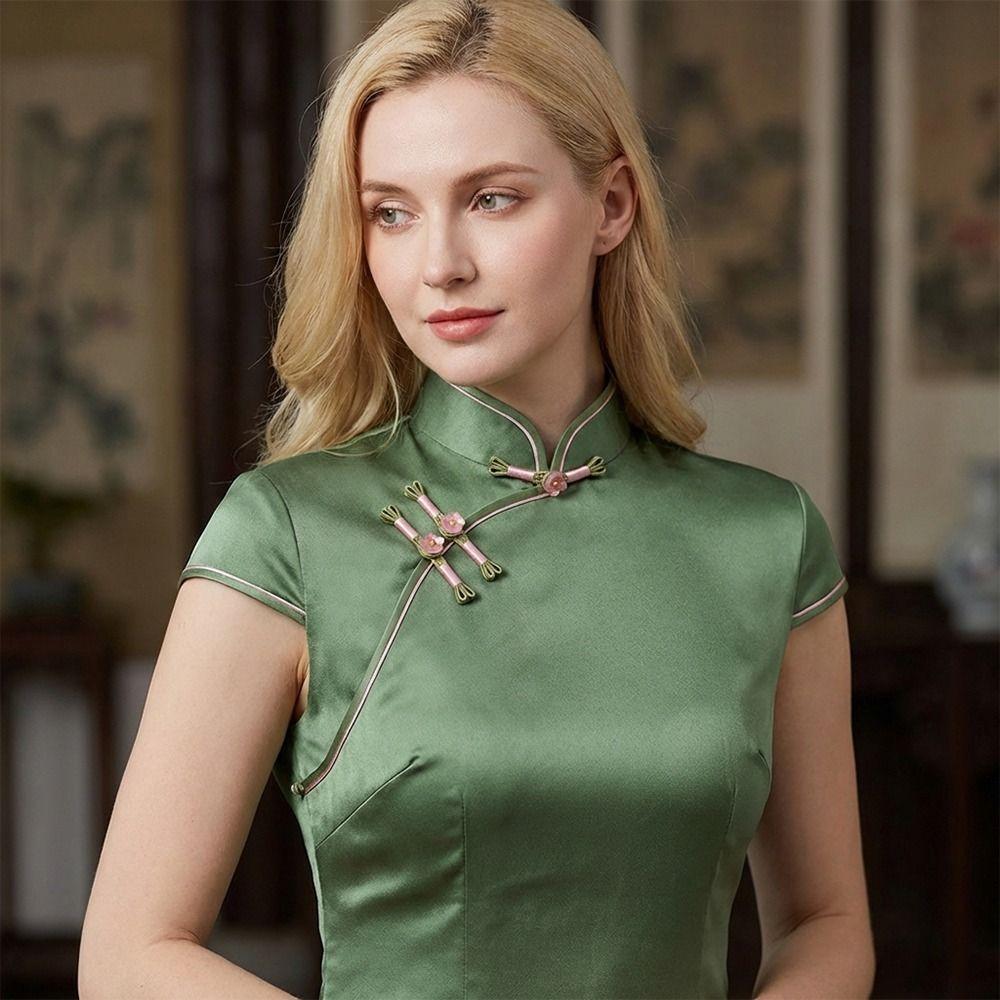 5pcs Chinese Knot Cheongsam Buttons Decorative Clothes Buttons  DIY Clothing Sewing Supplies