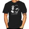 Tricou de vară pentru bărbați, larg, din bumbac 100%, Tricou Top Schwartz Negru Bud Spencer Terence Hill Tricou Hipster