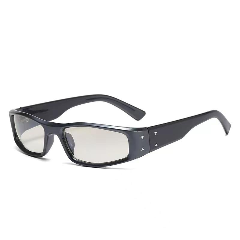 Y2K Stylish Sunglasses Men Rectangle Shape Anti-reflective Woman Sun Glasses Outdoor Bicycling Ladies Sunglass