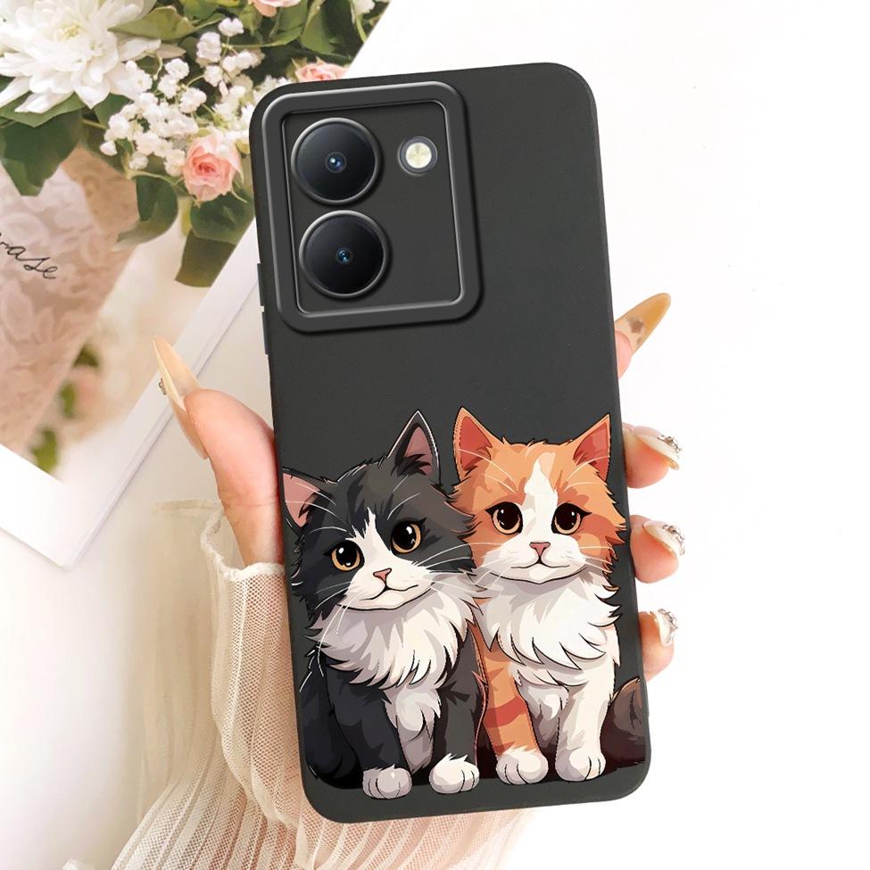 Case For Vivo Y36 4G Cover V2247 Luxury Fashion Cool Kawaii Cute Painted Silicone Phone Casing For Y36 Vivo Y 36 4G