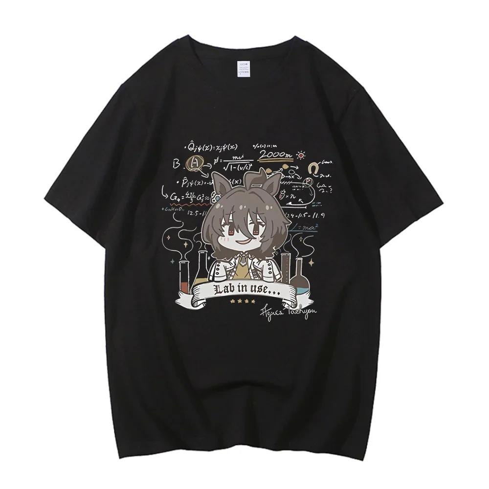 Japanese Game Umamusume T-Shirts Anime Men Women High Quality Cotton Tee Shirt Short SleeveT Shirt Tops Y2k Short Sleeves Classic