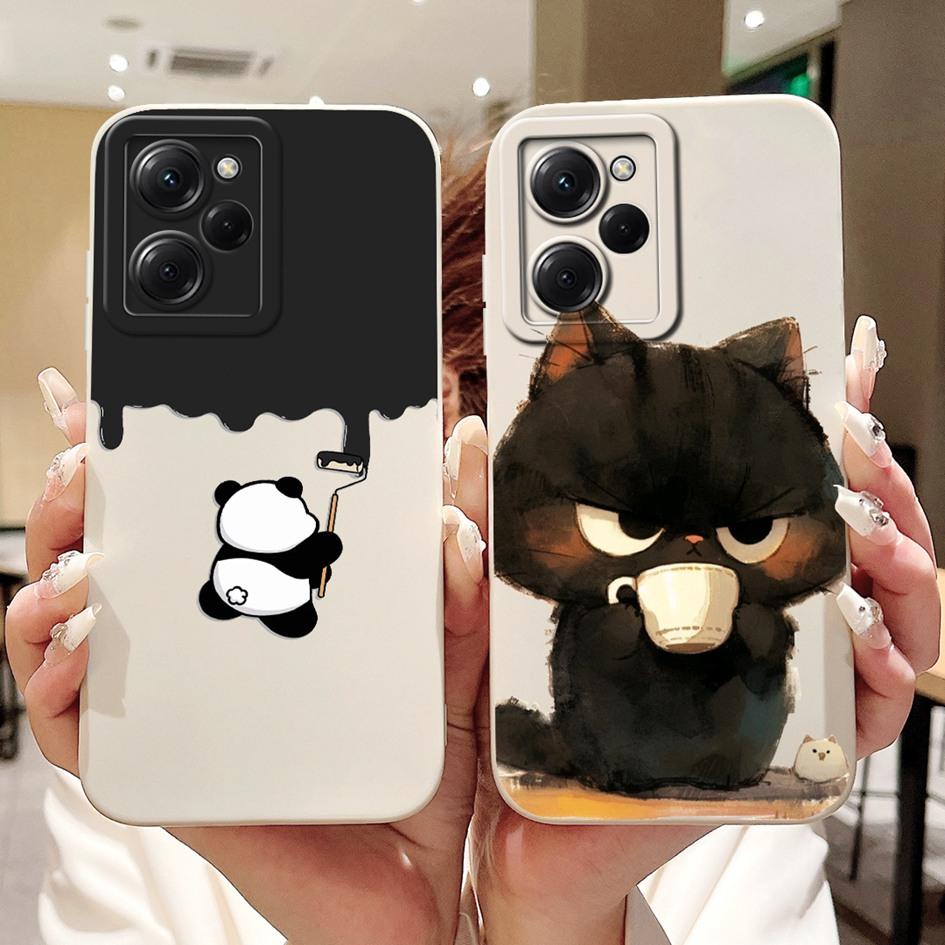 Pre puzdro Xiaomi Poco X5 Pro 5G Módny motýľ a sedmokrásky Mäkký silikónový kryt Pre Xiaomi PocoX5 X5Pro Plná ochrana Funda