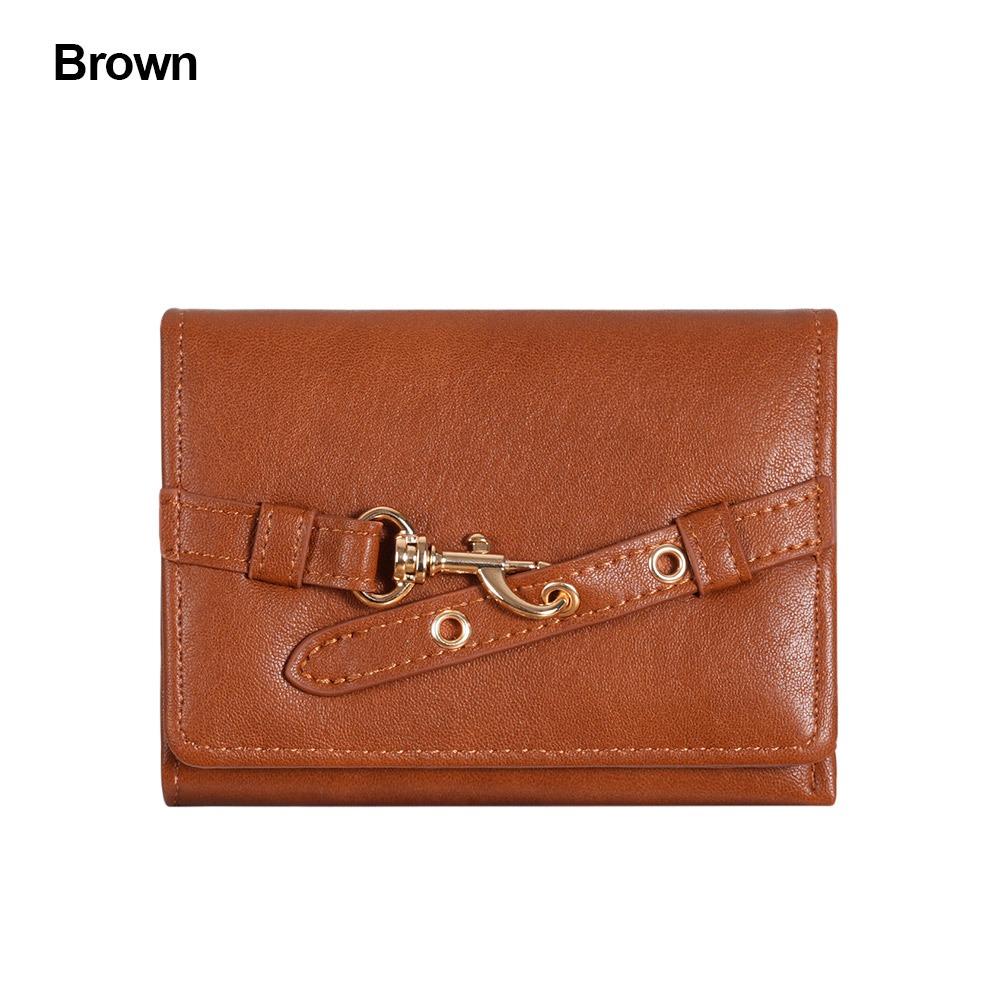 New Pouch PU Leather Wallets Money Bag Large Capacity Short Hasp Fold-over Purses Card Holder Women Wallets