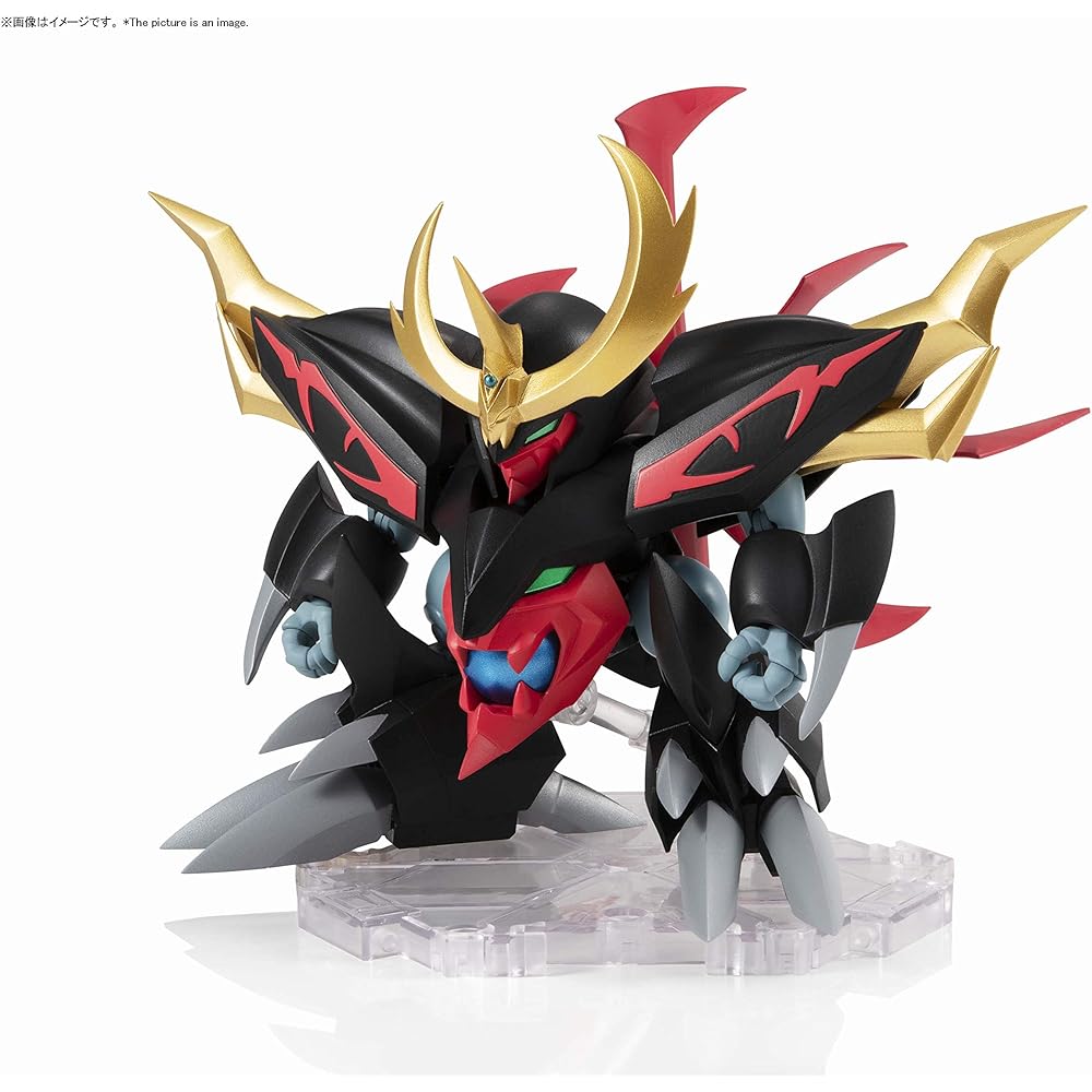 TAMASHII NATIONS NXEDGE STYLE Mashin Unit Evil Battle Horn Painted Action Figure 10cm
