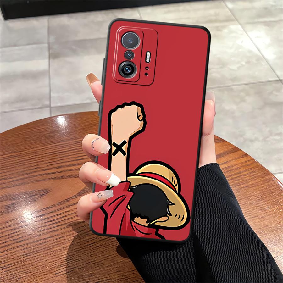 Case for Xiaomi Mi 11T 14 Pro 9 CC9Pro 13 10T 9T 10 11 13 Lite Phone Cover Ones Pieces Luffys Zoros Cartoon