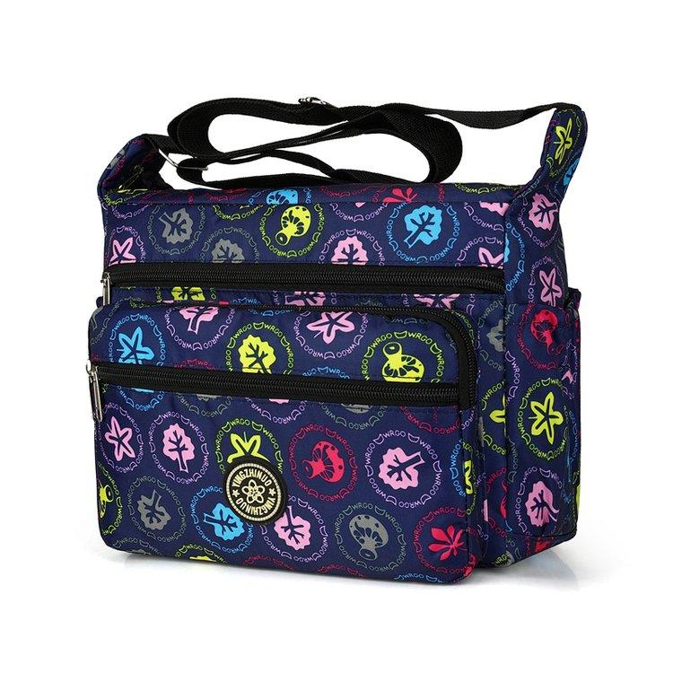 Umhängetasche aus Oxford-Stoff im ausländischen Stil, große Kapazität, für Frauen mittleren Alters, Muttertasche, Reisetasche aus Nylon