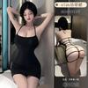Sex Underwear Hollow Sexy Suspender Nightdress Hot Temptation Pajamas Pure Desire Uniform Free Set 6726