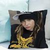 45x45 Federe per Cuscini Tom Kaulitz Stampa Double-sided Set Divano Biancheria da Letto Singola Cuscini Decorativi per Soggiorno