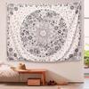 Indian Mandala Tapestry Bohemian Tapestries Wall Hanging Sandy Beach Throw Rug Blanket Camping Tent Travel Mattress Wall Rugs