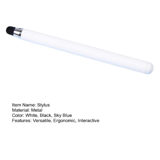 Yousheng Telescopic Metal Teaching Pointer Universal Touchscreen Stylus High Sensitivity Portable Felt Tip Stylus Pen for Online Class Whiteboard