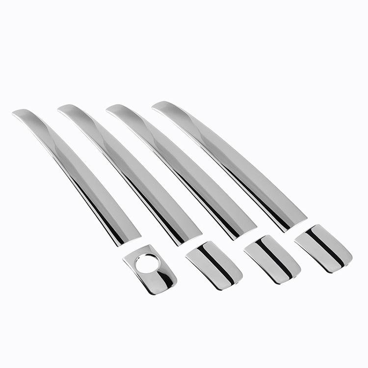 For Toyota Prius V Prius 40 ZVW40 / Grand Prius+ 2012 - 2017 New Stainless Steel Door Handle Cover Trim Sticker Car