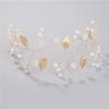 Handmade Tiara Jewelry Rhinestone Headpiece Bridal Hairpin Pearl Head Wear Crystal Headband