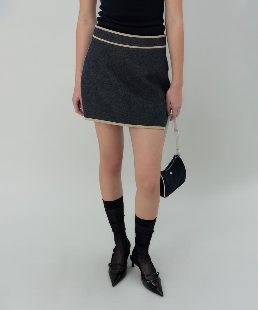 Grove Cleo Skirt (Deep Blue)