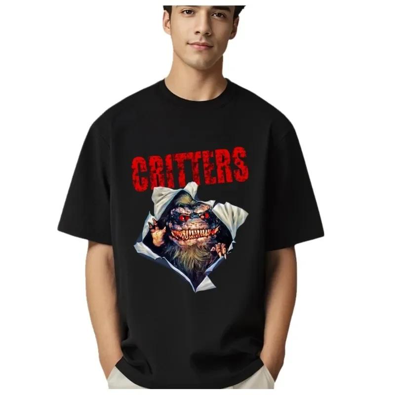Critters the Movie T Shirt Men Fashion Men T Shirt Tee Print Short Sleeve Tshirt Women Top Luxury Brand Cotton T-Shirt Clothes#Color