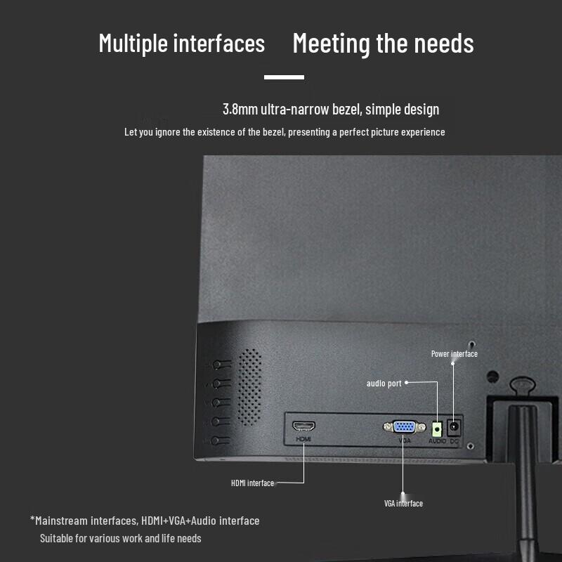 Dahua DH-LM22 22-inch Commercial Surveillance LED Monitor CN Plug (adapter Included)
