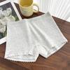 Girls' Floral Cotton Boyshorts: Lightweight Summer Briefs with Safety Crotch
