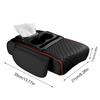 Car Center Console Armrest Cushion Thicken Arm Rest Box Pad Side Extension Cushion with Cup Holder Tissue Box… More