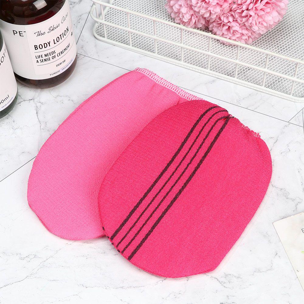 Smooth Skin Massage Viscose Fiber Exfoliating Towel Bath Glove Shower Scrubber Body Rub