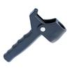 Crutch Handle Anti-Skid Durable Black Plastic Walking Stick Grip Replacement Fits 22mm Sticks for Elderly Disabled Hiking Travel