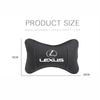 Lexus Car Seat Headrest Auto Logo Neck Pillow Accessories For Lexus F SPORT ES RX NX LS UX LM LX GX LC RZ IS CT GS RC HS SC LBX JX1