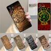 Mayan Calendar Wood Pattern Silicone Phone Case For Samsung Galaxy Note 10 Pro S26 S25 S24 S23 S22 S21 Plus S25Ultra Capa Cover