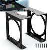 Support de console de jeu sous le support de bureau en métal, support de rangement de bureau, accessoire de jeu