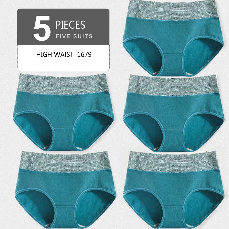 LANGSHA Women Panties Lady Cotton Underwear Girls Breathable Seamless Briefs Cute Sexy Lingerie Intimates