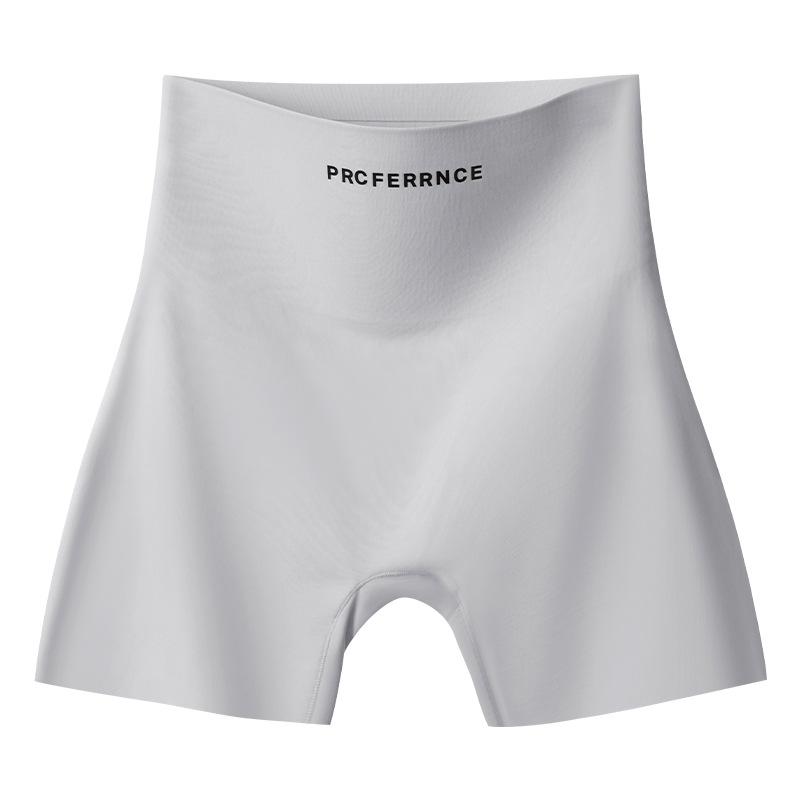 Women's Spring and Summer High Waist Abdominal Non Trace Anti Light Flat Angle Underwear