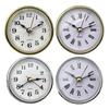 65mm Mini Clock Insert with Round Movement and Easy To Read Arabic/Optional Numerals In Gold/Silver