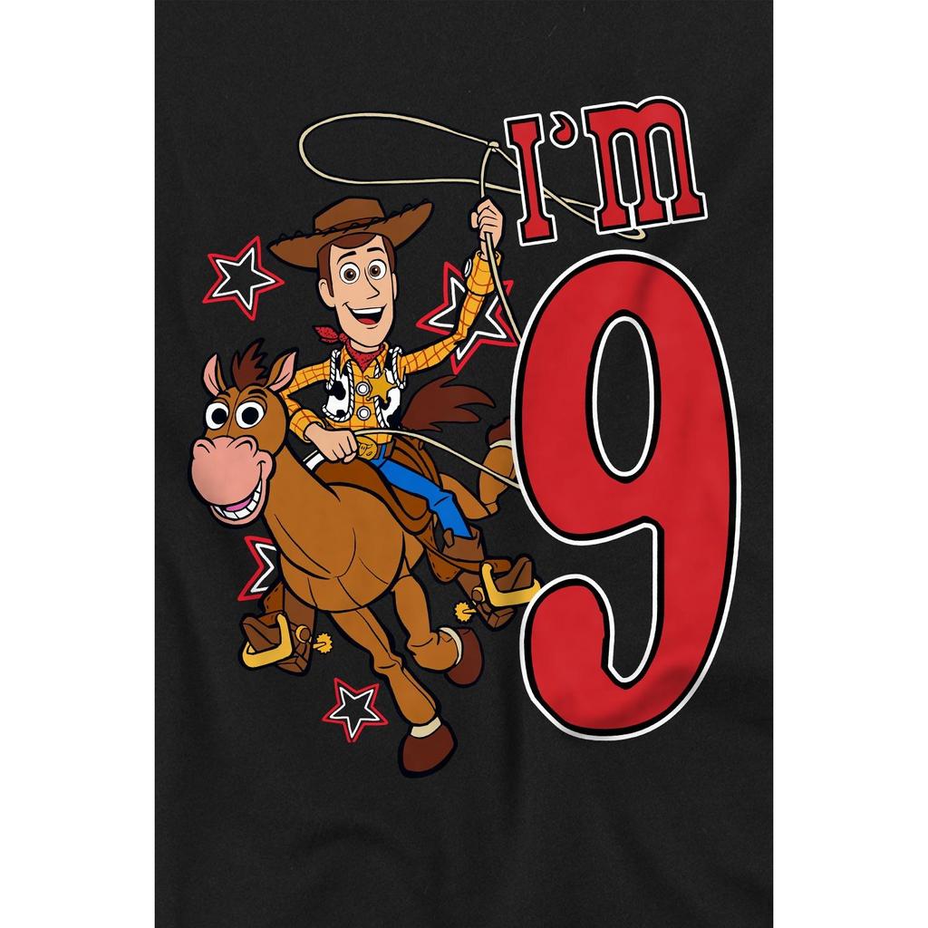 Toy Story Childrens/Kids IÂ´m 9 Woody Birthday T-Shirt