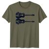 Gitarre Natur Stadtlandschaft Musik Herren T-Shirt Damen T-Shirt Grafik Unisex Oberteil