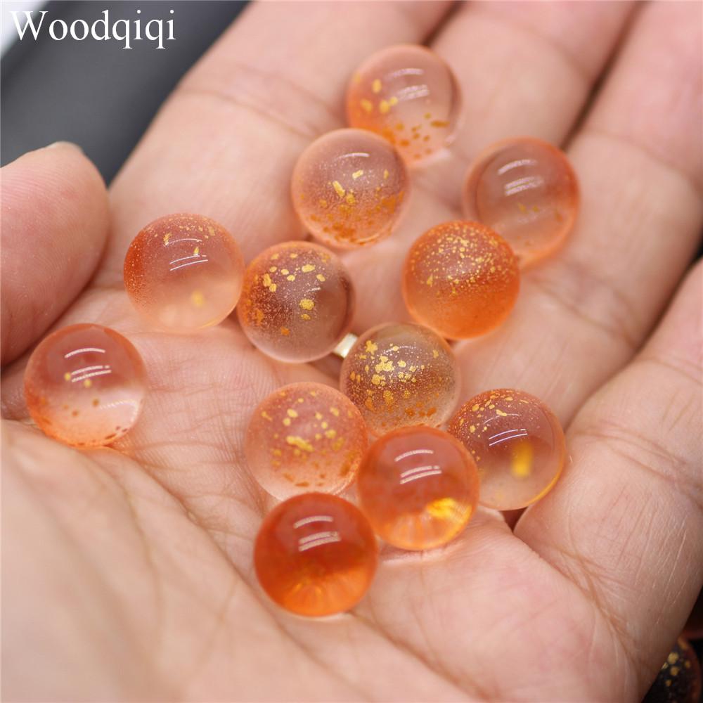Home Party Supplies Hot Sale Popular Round Loose Beads High Quality Jewelry Findings 12mm 20PCS Handmade Material Colorful DIY Glass