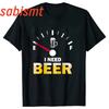 Funny I Need Beer Printed Shirt Unisex Unisex Casual Personality Tshirt Unisex Summer Creative Comfortable Tshirt Couple Top Tees