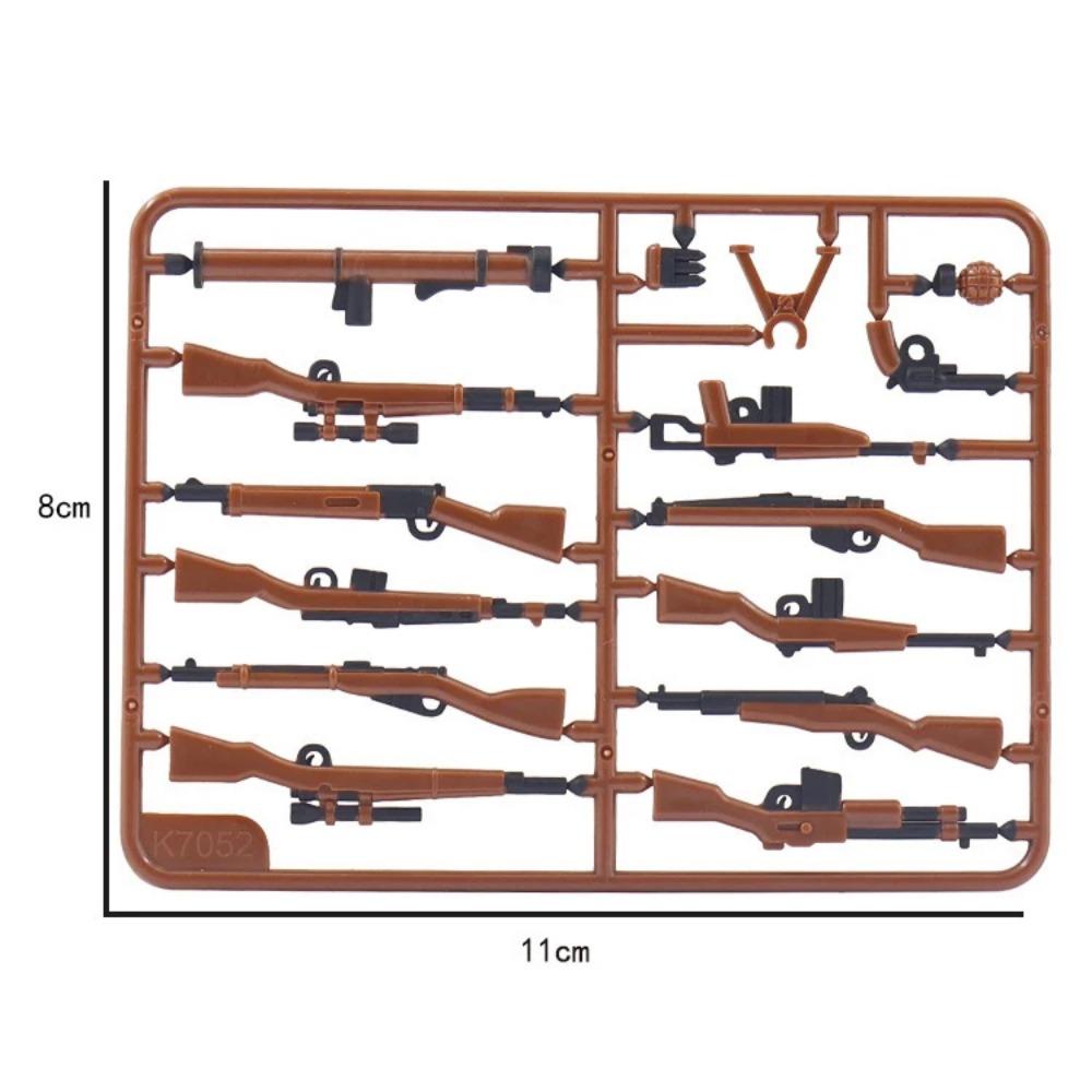 US Airborne 101ST Soldier Figures Building Blocks Officer Army Warrior Infantry Military Accessories Gun Weapon Bricks Toys GR03