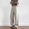 New loose casual pants men's Korean version trendy versatile pants summer thin pendant wide-leg mopping trousers