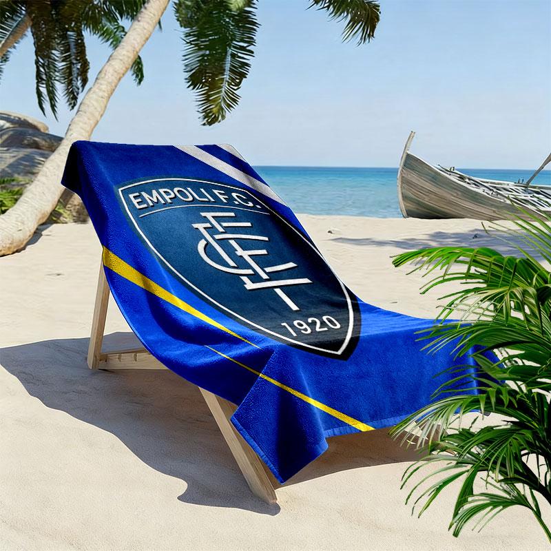 Empoli Print Strandtuch, Großes Weiches Schnelltrocknendes Handtuch für Strand Camping Schwimmen
