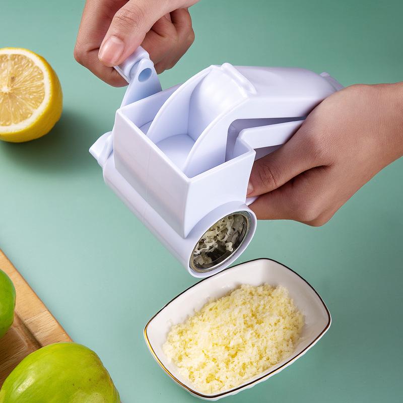 Râpe à fromage, à fruits et à légumes multifonctionnelle à manivelle en stock