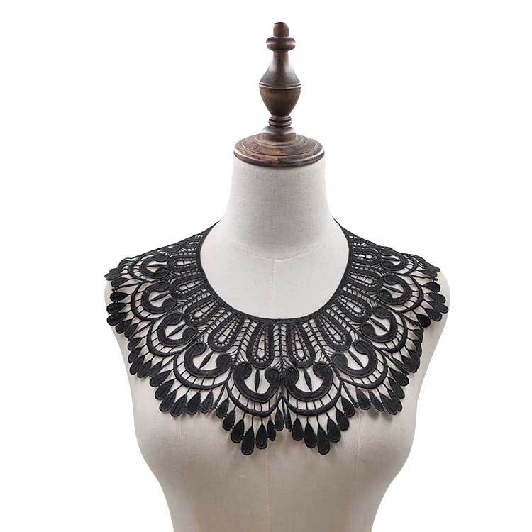 32 X 32 Cm Wedding Handmade DIY Sewing Material Neckline Decoration Three-dimensional Hollow Embroidery