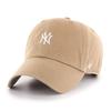 Forty Seven Brand Yankees Base Runner Clean Up a Classic Yankees Cleanup Hitter 55cm '47 Cap, Cap. (Khaki, Sizes - 61cm)