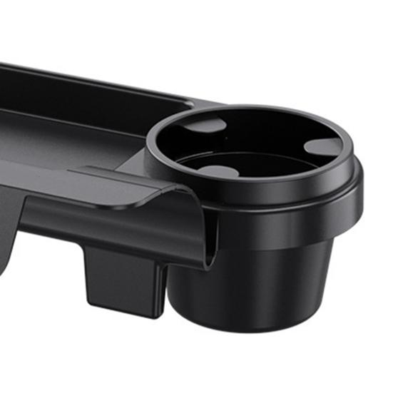 Car Door Hanging Storage Organizer Multi-Function Holder for Phone Cups & Keys Easy Install Side Window Pocket with Charging Port