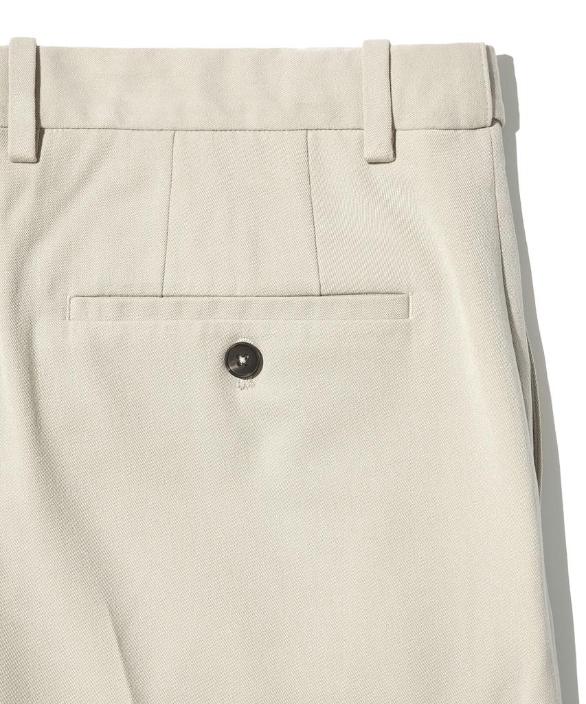 SUARE Semi-Wide Hidden Elastic Waist Slacks - 5 Colors