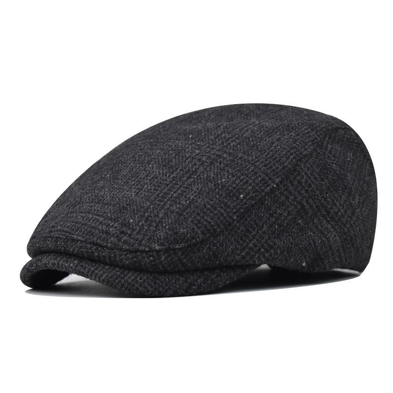 Cotton Beret Hat For Men With Adjustable Fit Casual Outdoor Travel Accessory