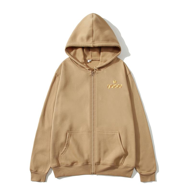 King And Queen Zip Hoodie Oversized Hoodie Streetwear Women's Sweatshirt Women Hoodie Pocket Long Sleeve Solid Color Zip Hoodie