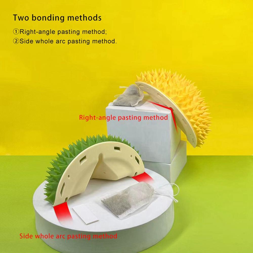 Multi-Functional Pet Toys Hair Remover Brush Durian Shape Cat Catnip Toy Cat Toys